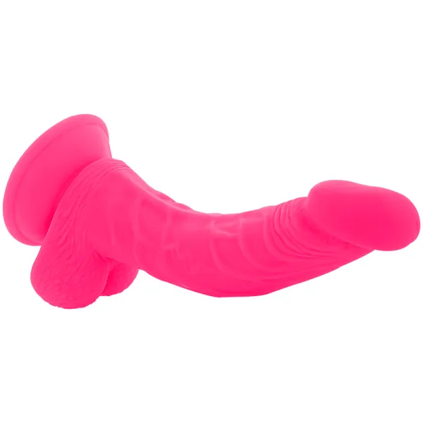 Flexibler Vibrierender Dildo Rosa 21,5 cm -O- 4,5 cm von Diversia | Fesselliebe.de