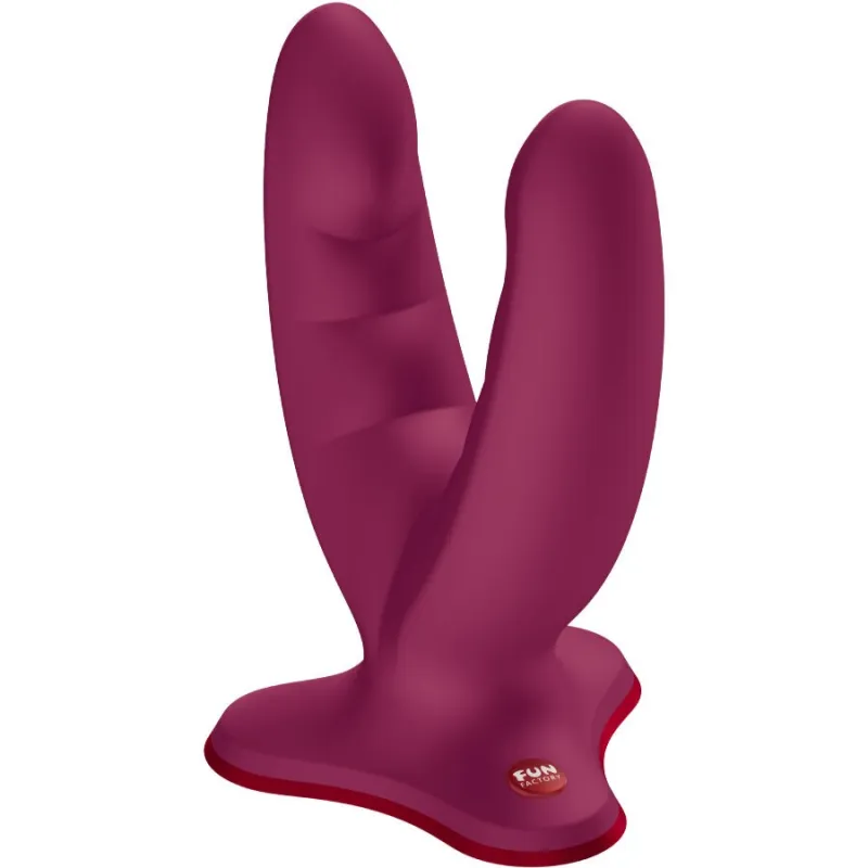 Ryde Double Dildo Wine Red von Fun Factory | Fesselliebe.de