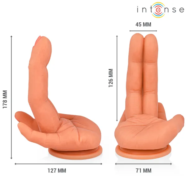 Leela G-Spot Stimulator Flexible Hand 12,6 cm von Intense Fun | Fesselliebe.de