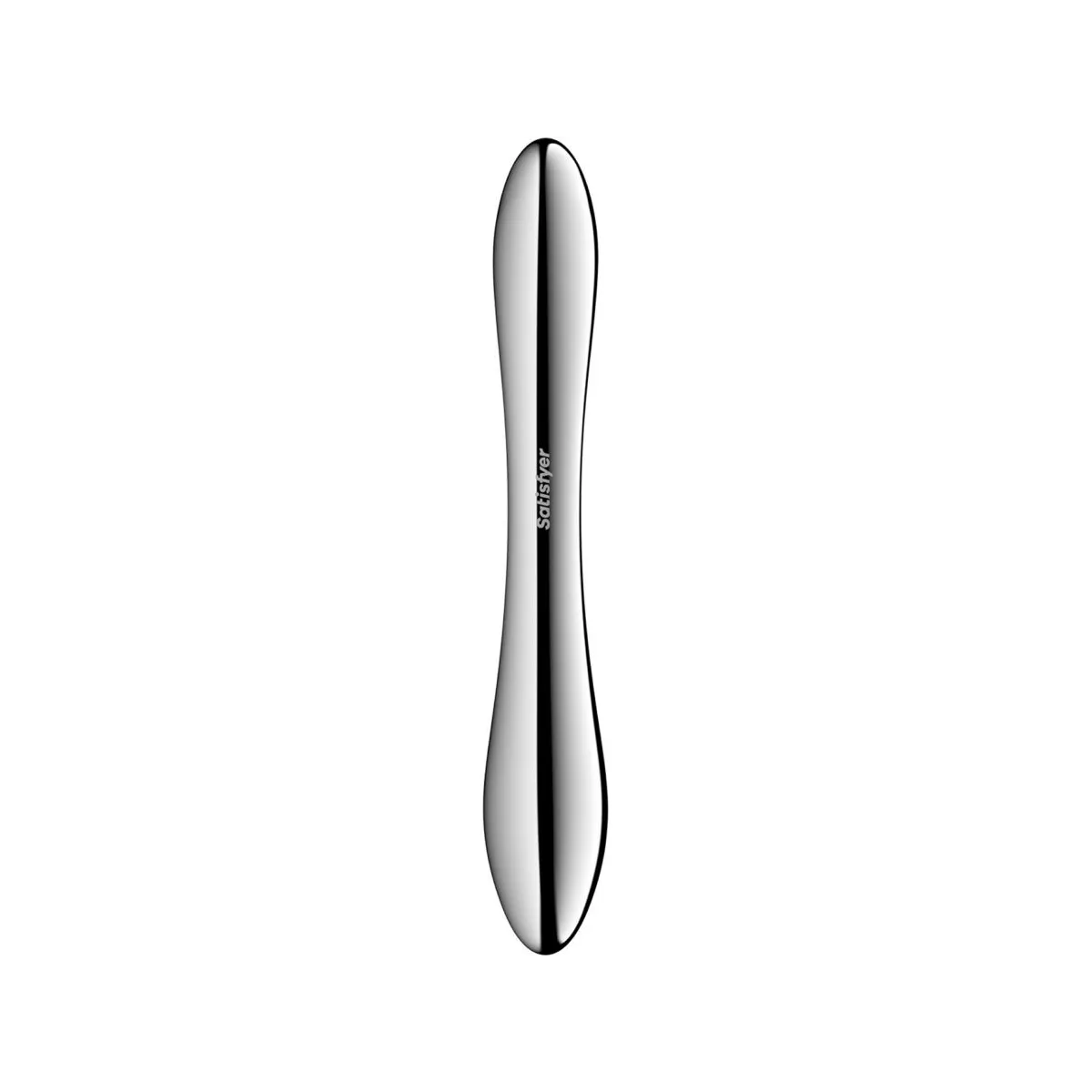 Pure Gravity 1 Doppelendeller Dildo aus Edelstahl von Satisfyer Dildo | Fesselliebe.de