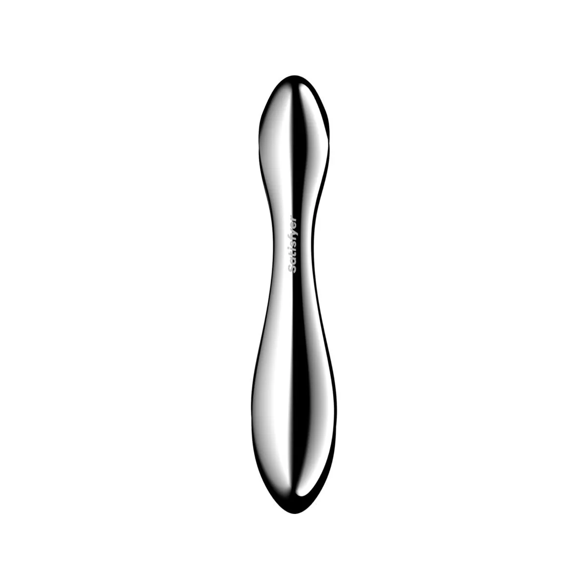 Pure Gravity 2 Doppelendeller Dildo aus Edelstahl von Satisfyer Dildo | Fesselliebe.de