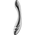 Pure Gravity 3 Edelstahl Doppelendeller Dildo von Satisfyer Dildo