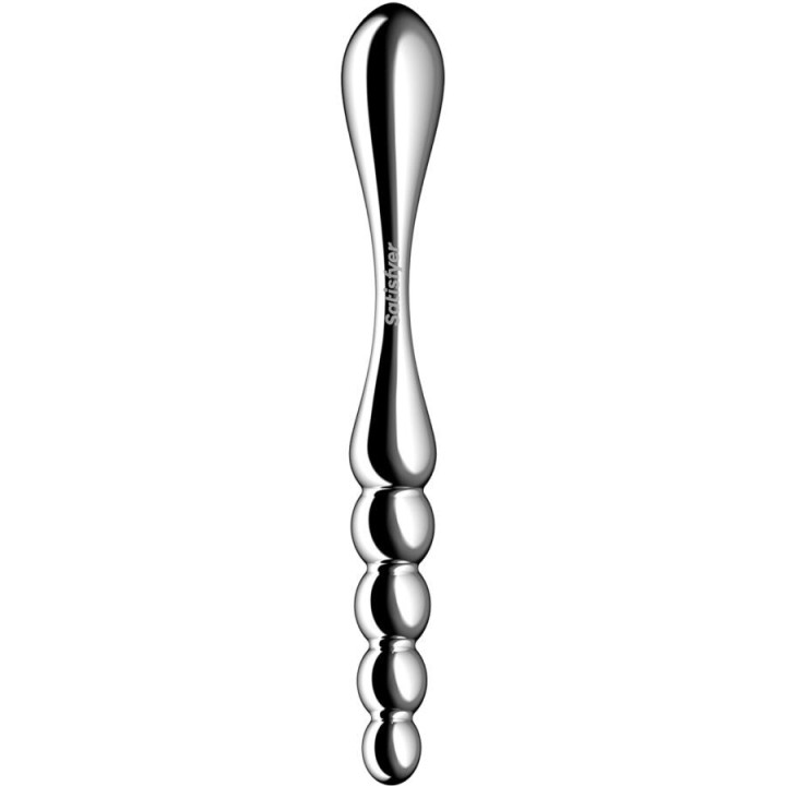 Star Force 1 Doppeldildo aus Edelstahl von Satisfyer Dildo | Fesselliebe.de