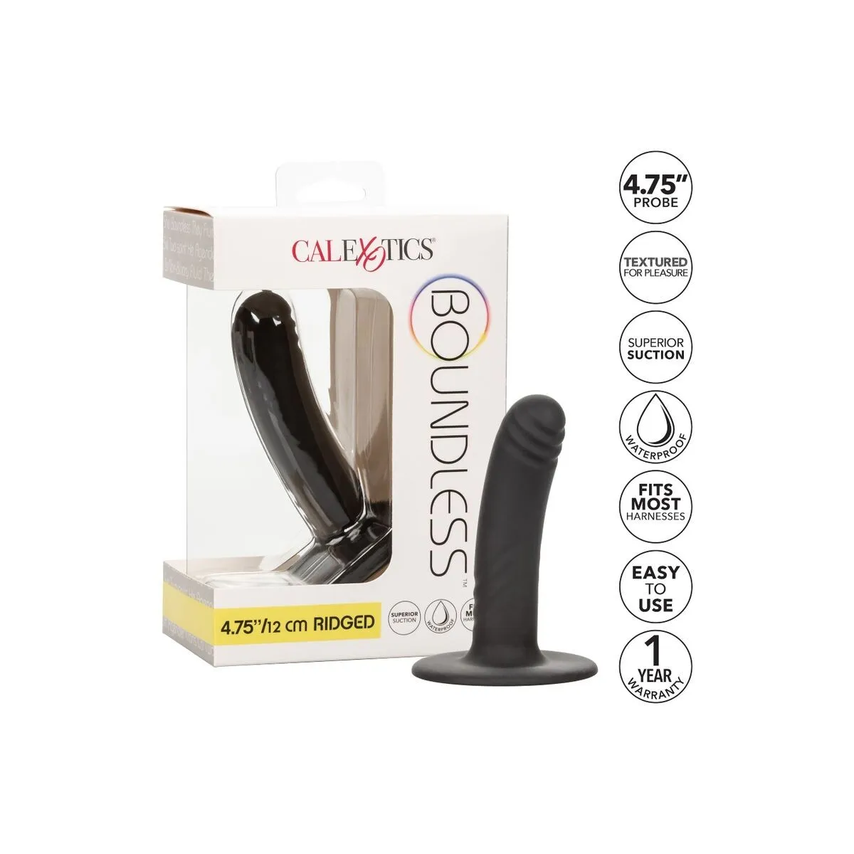 Boundless Dildo 12 cm Kompatibel mit Harness von Calexotics | Fesselliebe.de