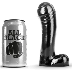 Dildo Schwarz 15 cm von All Black | Fesselliebe.de