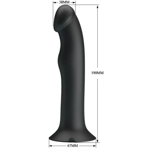 Murray Black Klitoralsvibrator und Sauger von Pretty Love Flirtation | Fesselliebe.de