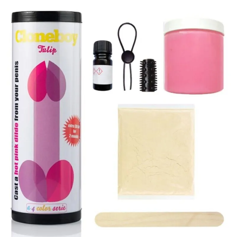 Dildo Tulip Intense Pink von Cloneboy | Fesselliebe.de