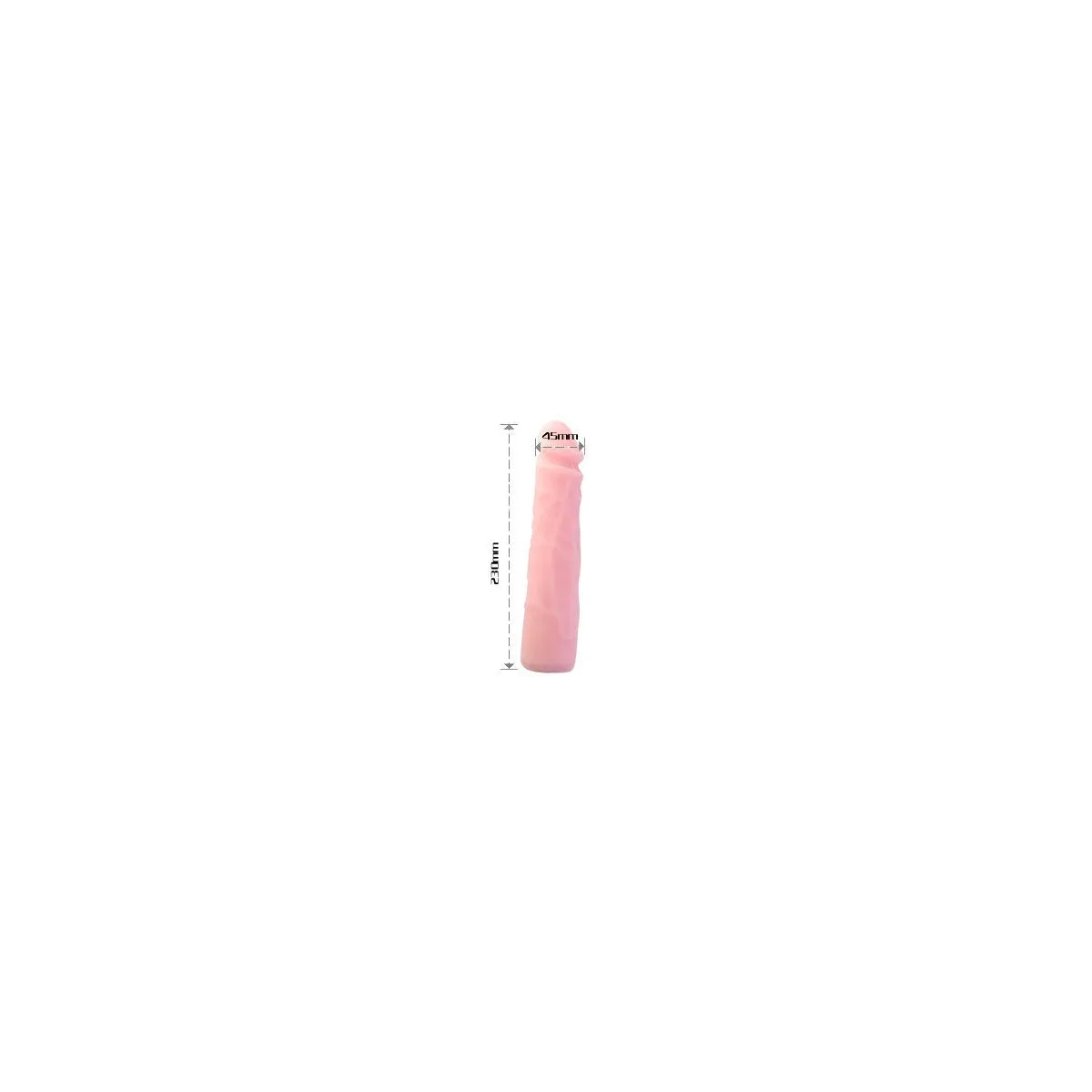 Realistischer Skin Touch Silikondildo 23 cm von Baile Dildos | Fesselliebe.de