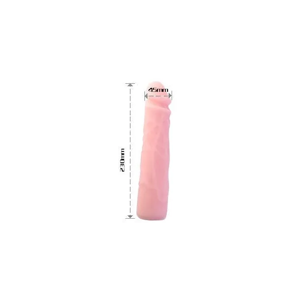 Realistischer Skin Touch Silikondildo 23 cm von Baile Dildos | Fesselliebe.de