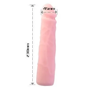 Realistischer Skin Touch Silikondildo 23 cm von Baile Dildos | Fesselliebe.de