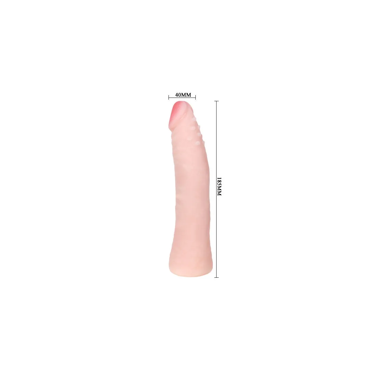 Realistischer Skin Touch Silikondildo 19 cm Zufllige Boxfarbe von Baile Dildos | Fesselliebe.de
