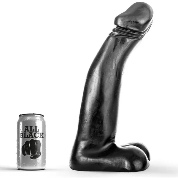 Realistischer Schwarzer Fistingdildo 29 cm von All Black | Fesselliebe.de