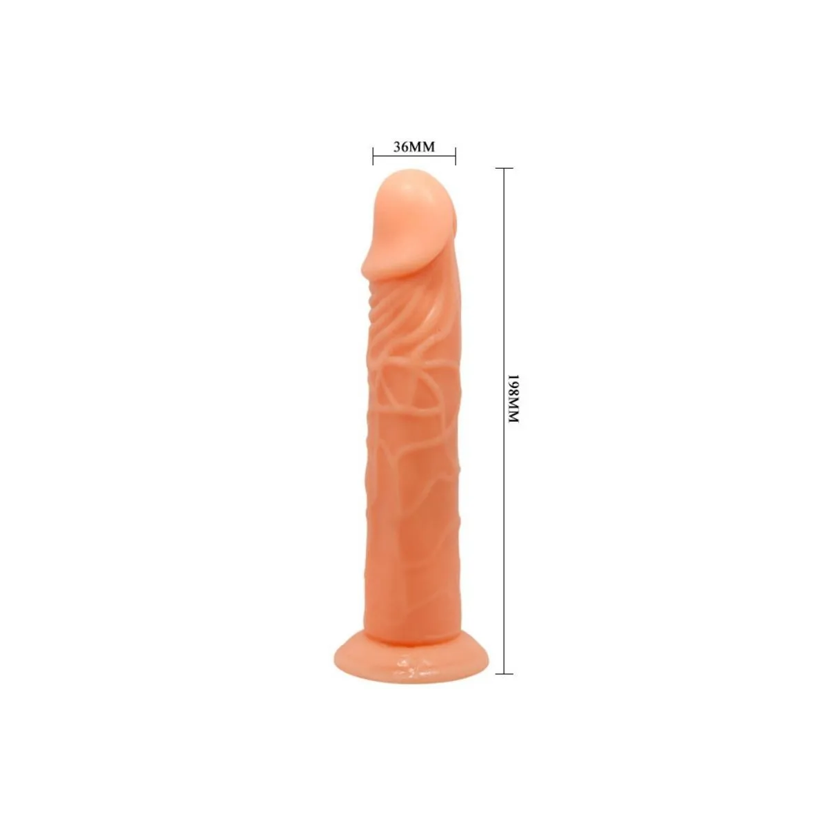 Vive Realistischer Dildo 19,8 cm natürliche Farbe von Baile Dildos | Fesselliebe.de