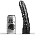 Dildo Schwarz Realistisch 20 cm von All Black