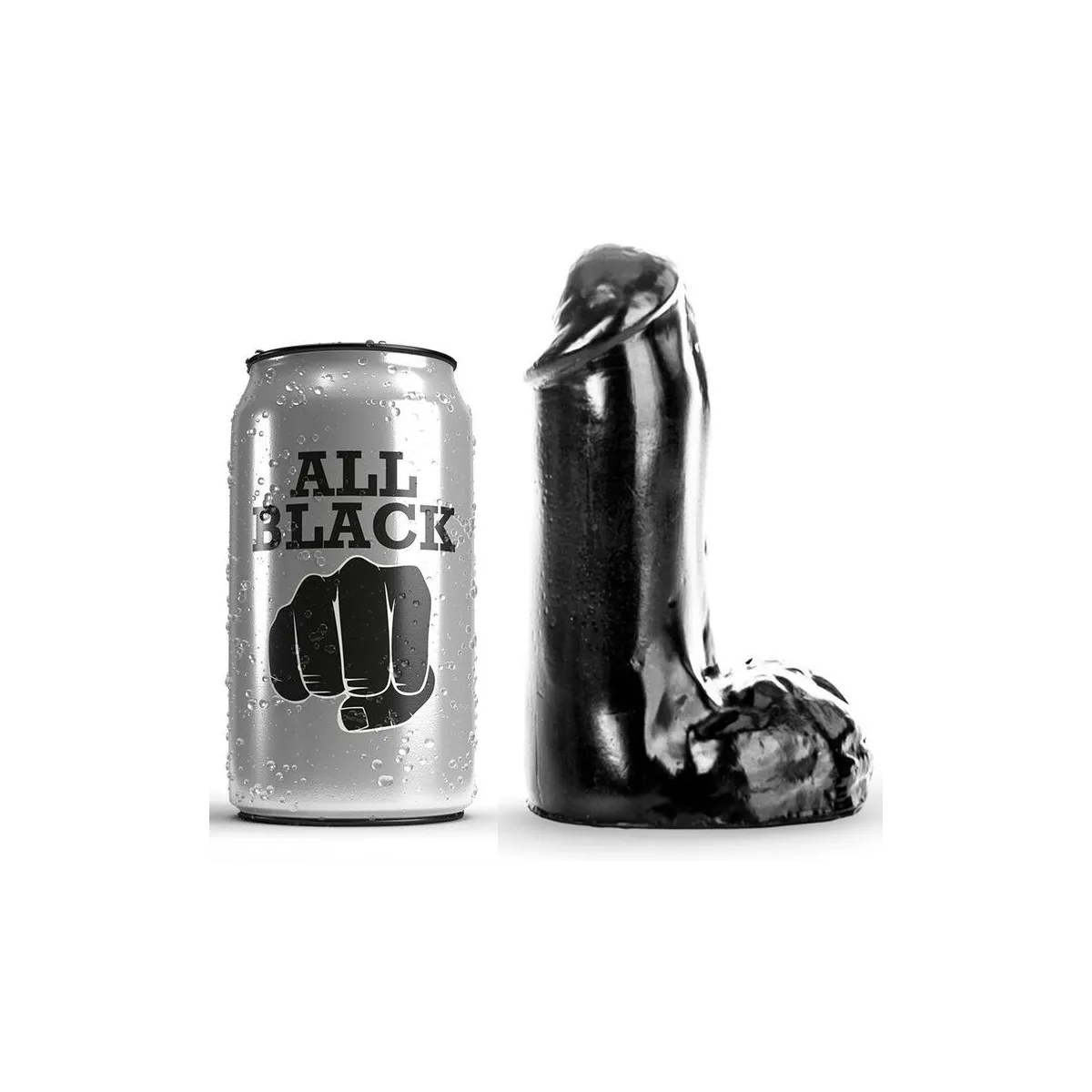 Realistischer Dildo 13 cm von All Black | Fesselliebe.de