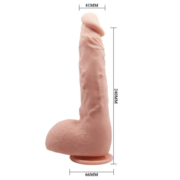 Realistischer Dildo Jason Natur 24 cm von Baile Vibrators | Fesselliebe.de