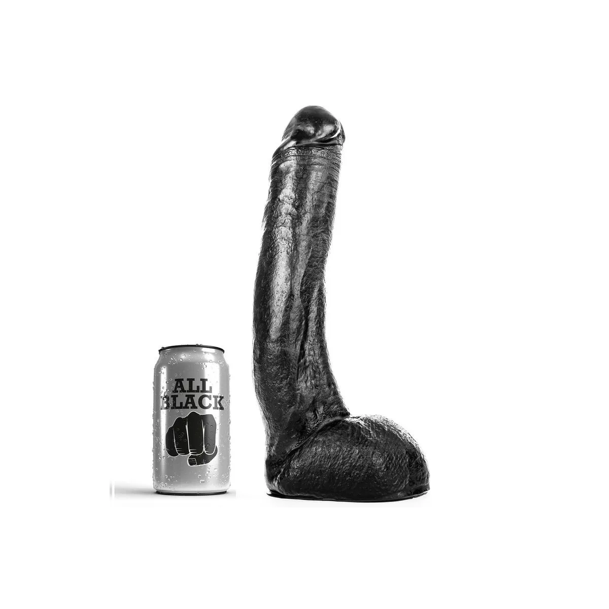 Dong 29 cm Curvado von All Black | Fesselliebe.de