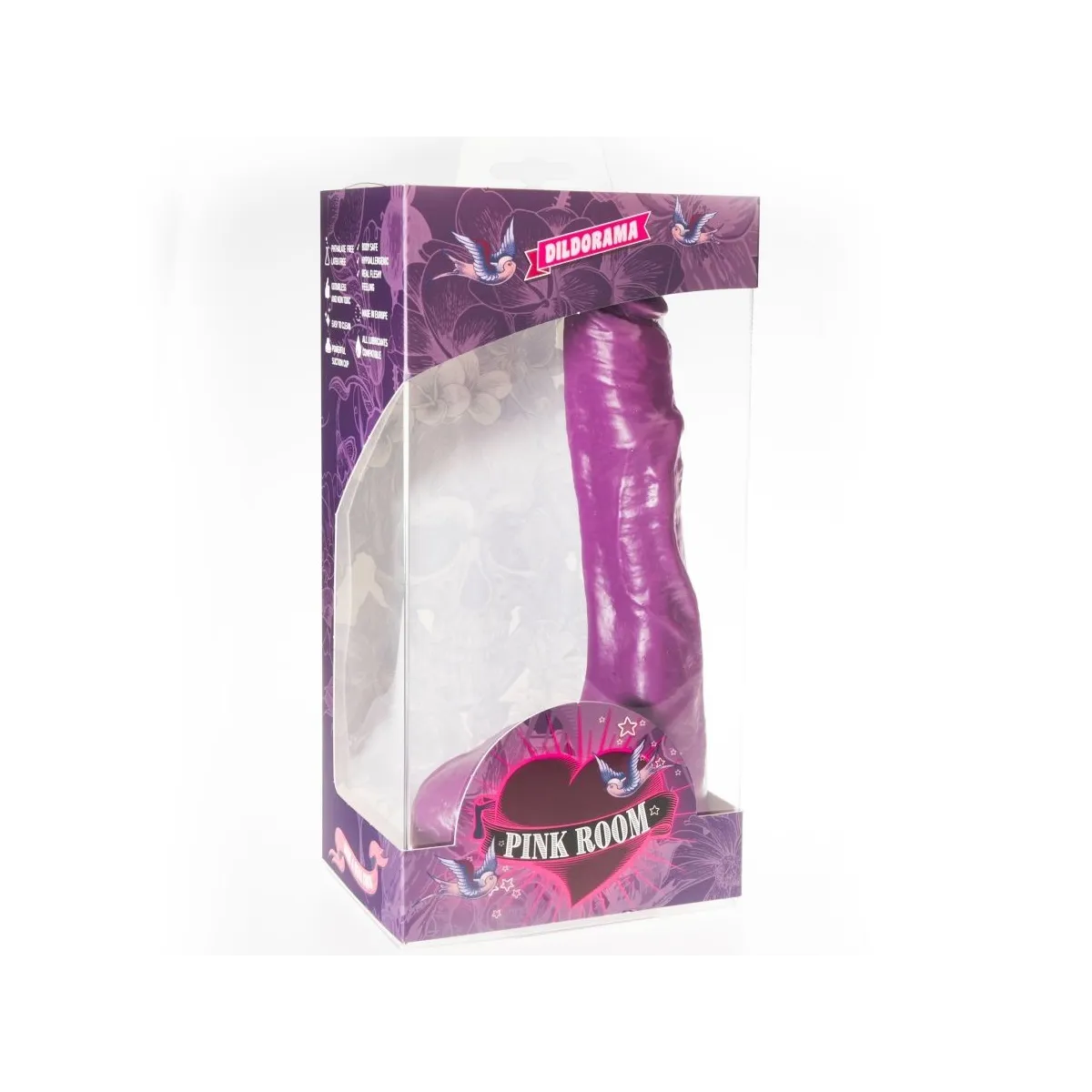 Nilo Realistischer Dildo Lila 23 cm von Pink Room | Fesselliebe.de