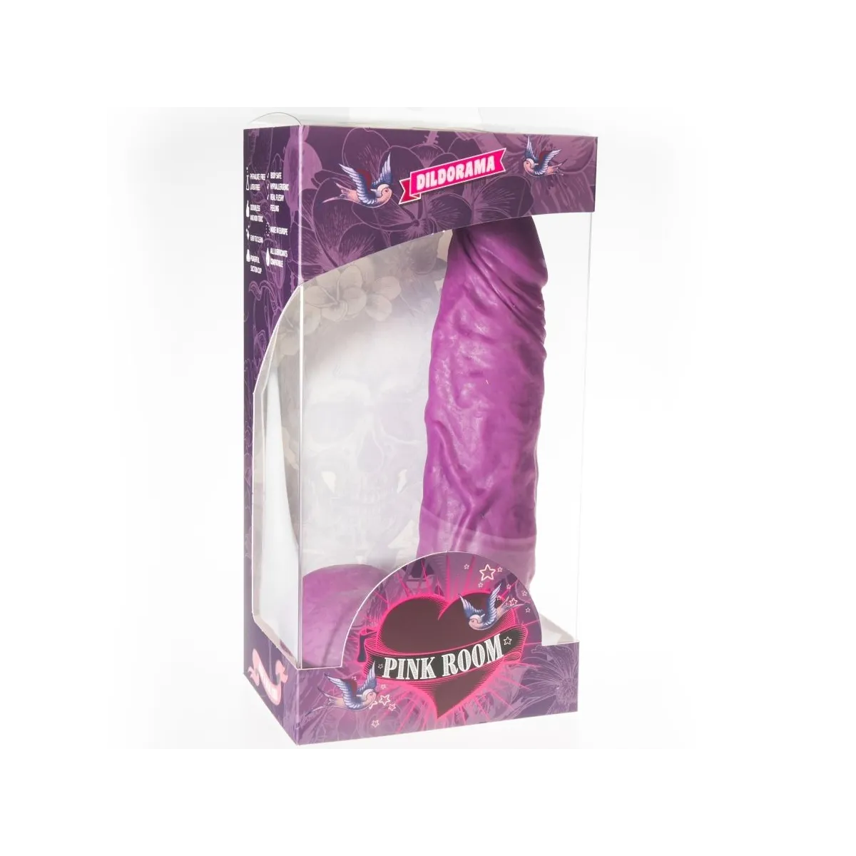 Chems Realistischer Dildo Lila 20 cm von Pink Room | Fesselliebe.de
