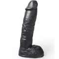 Realistischer Dildo Schwarz Farbe Mickey 24 cm von Hung System