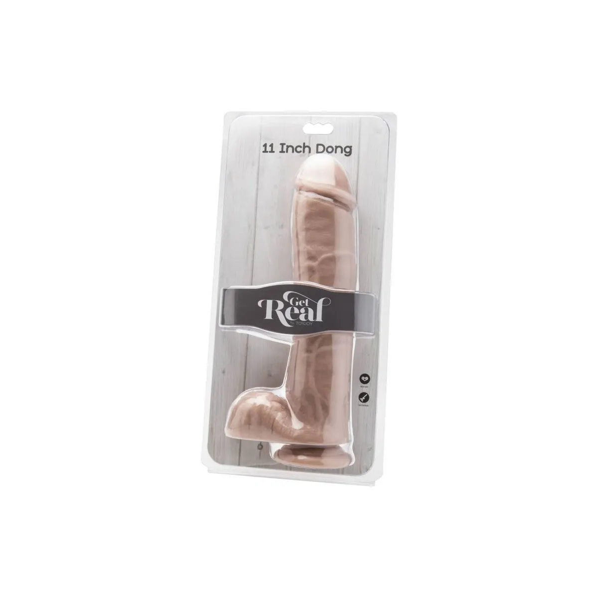 Dildo 28 cm mit Holenhaut von Get Real | Fesselliebe.de