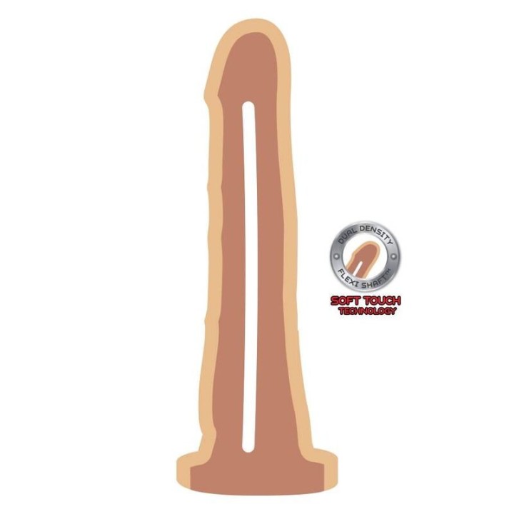 Dual Density Dong 19 cm Haut von Get Real | Fesselliebe.de