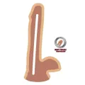 Dual Density Dildo 17 cm Eierhaut von Get Real
