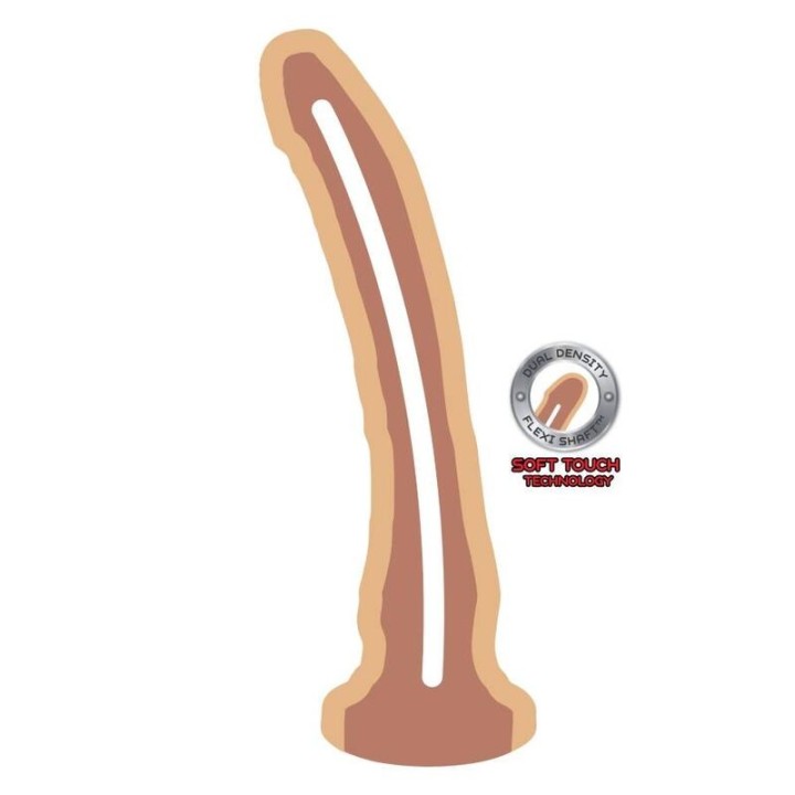 Dual Density Dong 20,5 cm Haut von Get Real | Fesselliebe.de