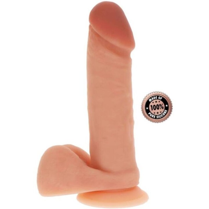 Silikondildo 20,5 cm mit Kugeln Haut von Get Real | Fesselliebe.de