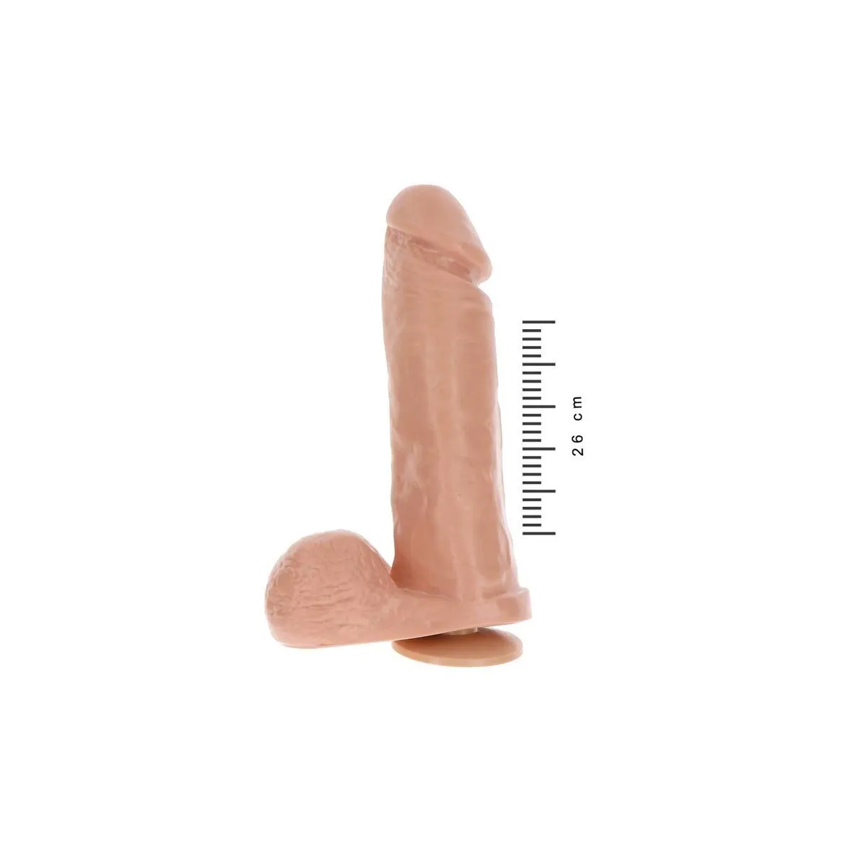 Extremer XL-Dildo 25,5 cm Haut von Get Real | Fesselliebe.de