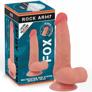 Flüssigsilikonfuchs 19 cm -O- 3,2 cm von Rock Army | Fesselliebe.de