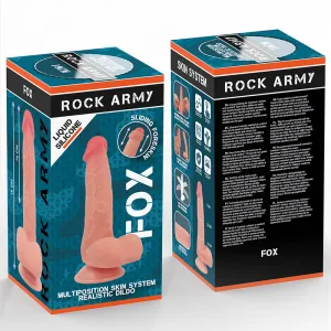 Flüssigsilikonfuchs 19 cm -O- 3,2 cm von Rock Army