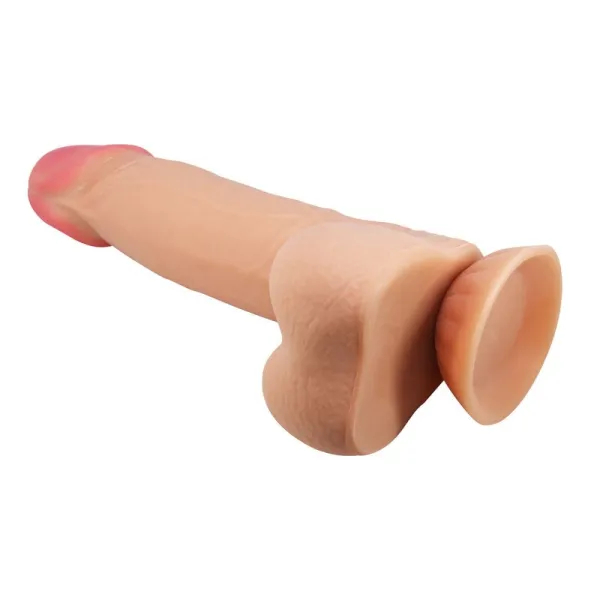 Sliding Skin Series Realistischer Dildo mit Gleitendem Haut-Saugnap 21,8 cm von Pretty Love High Grade | Fesselliebe.de