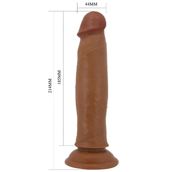 Keon Realistischer Dildo 21 cm Braun von Pretty Love | Fesselliebe.de