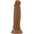 Quentin Realistischer Dildo 18 cm Braun von Pretty Love