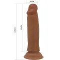 Quentin Realistischer Dildo 18 cm Braun von Pretty Love