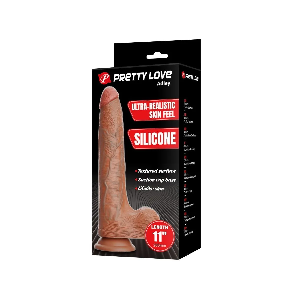 Adley Ultra Realistischer Dildo 28 cm von Pretty Love High Grade | Fesselliebe.de