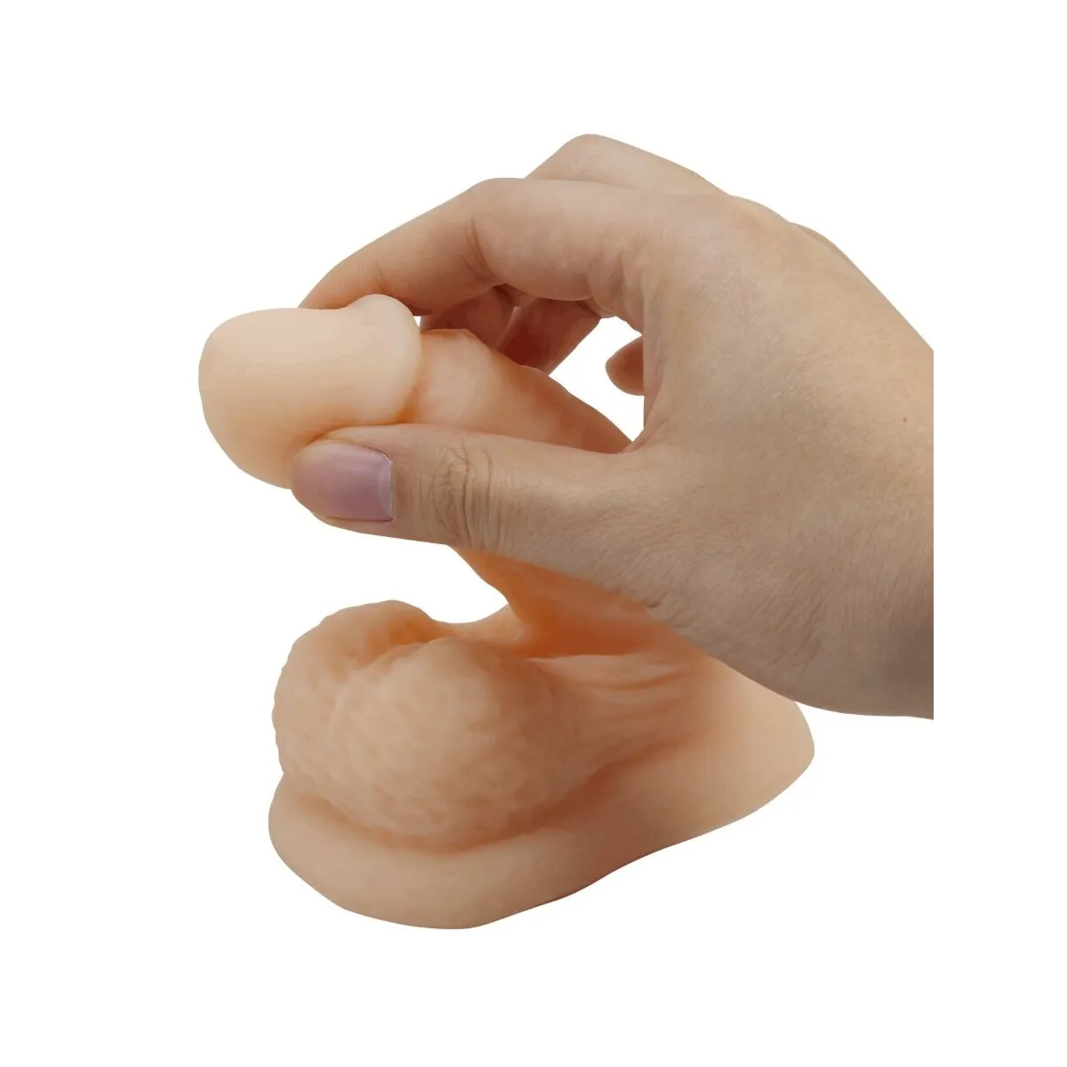 Wildon Ultra Realistischer und Elastischer Dildo 10 cm Natur von Pretty Love | Fesselliebe.de