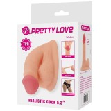Wildon Ultra Realistischer und Elastischer Dildo 10 cm Natur von Pretty Love | Fesselliebe.de