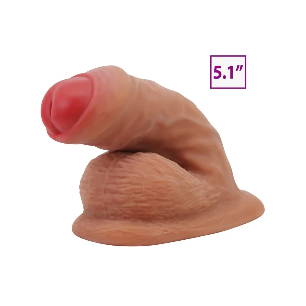 Warnell Ultra Realistischer und Elastischer Dildo 9,5 cm Mulato von Pretty Love | Fesselliebe.de