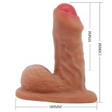 Warnell Ultra Realistischer und Elastischer Dildo 9,5 cm Mulato von Pretty Love | Fesselliebe.de