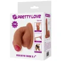 Warnell Ultra Realistischer und Elastischer Dildo 9,5 cm Mulato von Pretty Love