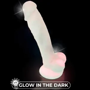 Modell 1 Realistischer Penis Premium-Silikon Silexpan Fluoreszierendes Rosa 17,5 cm von Silexd