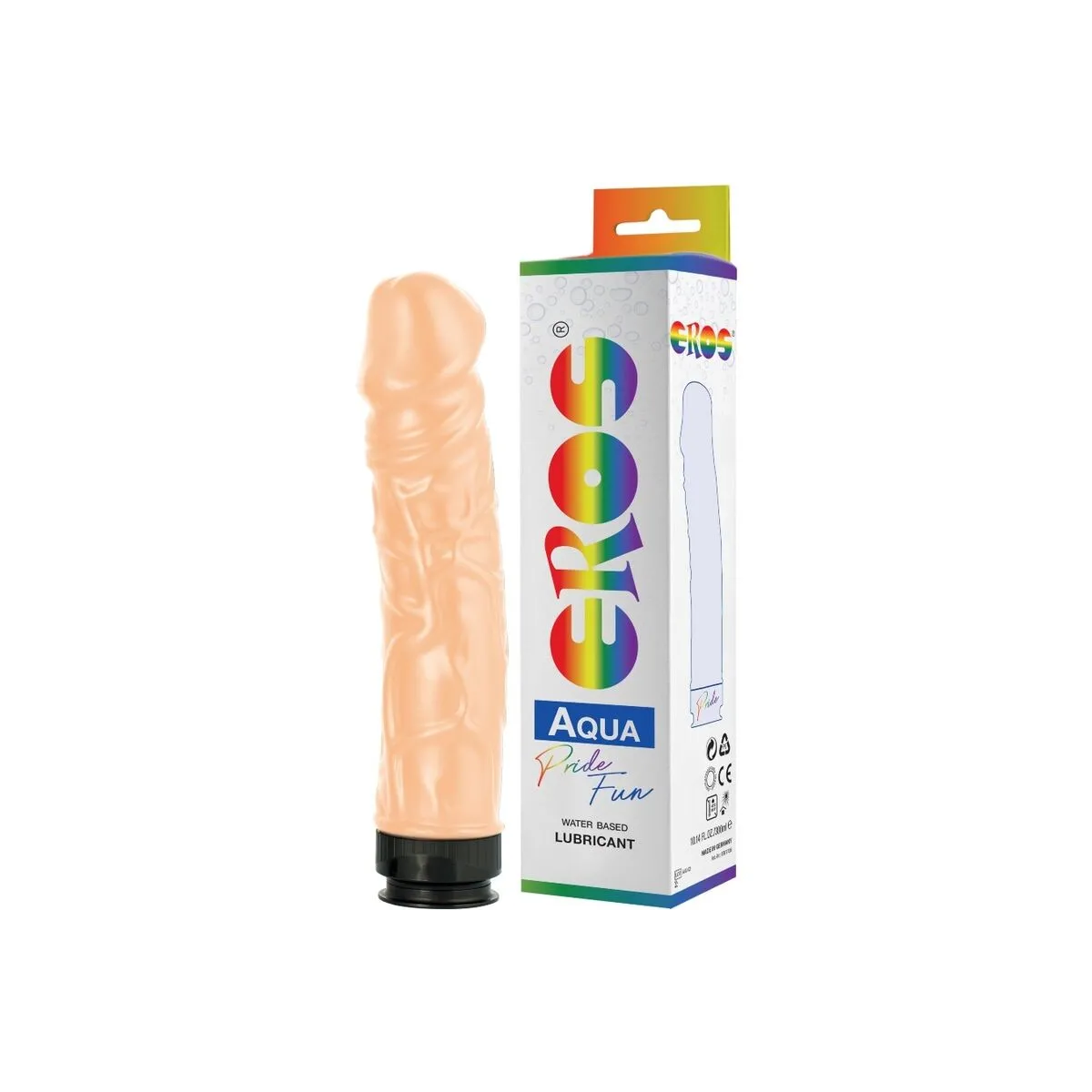 Eros Aqua Lgbt Pride Dildo und Gleitmittel auf Wasserbasis von Pride | Fesselliebe.de