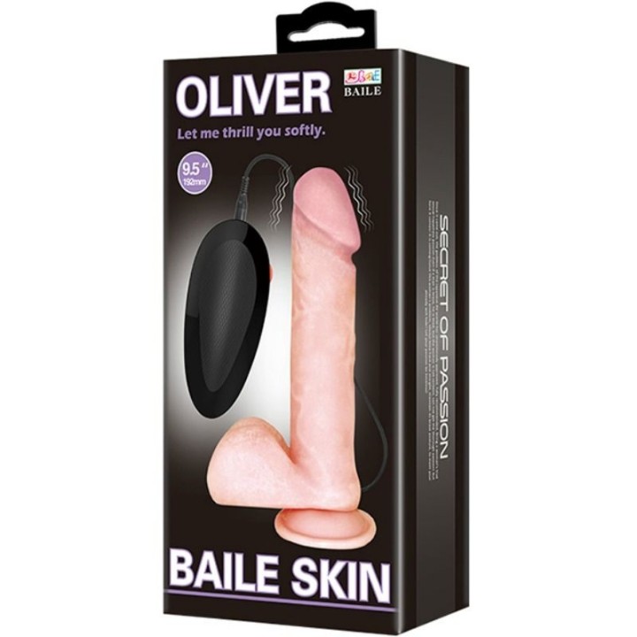 Oliver Realistischer Dildo mit Vibration von Baile Vibrators | Fesselliebe.de