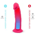 Realistischer Penis Modell 2 Rosa + mit Fernbedienung Lrs 17 cm von Silexd