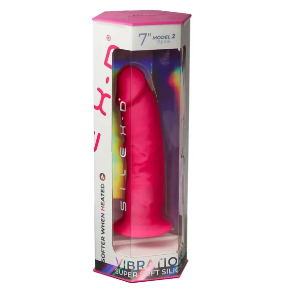 Realistischer Penis Modell 2 Rosa + mit Fernbedienung Lrs 17 cm von Silexd | Fesselliebe.de