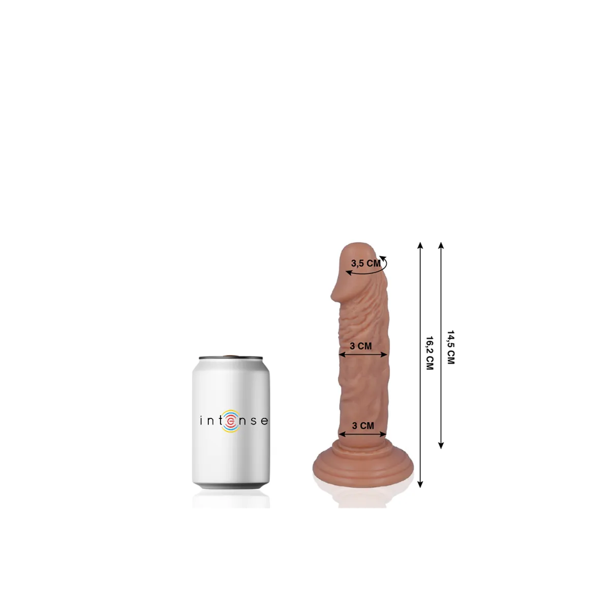Mr 3 Realistic Penis 16,2 cm -O- 3 cm von Mr, Intense | Fesselliebe.de