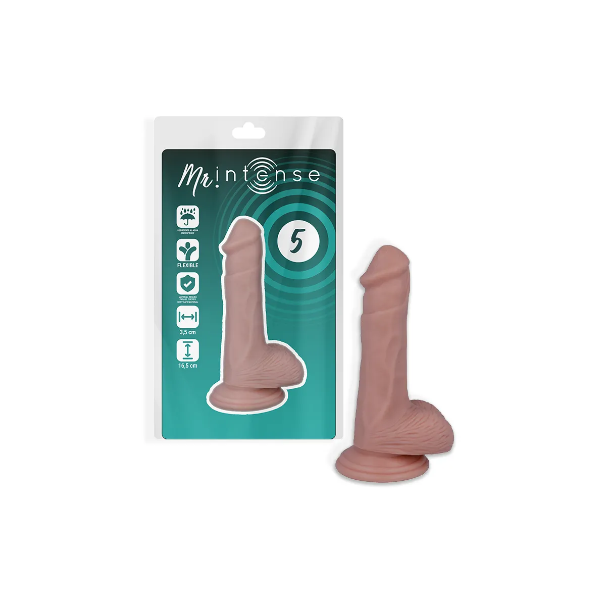 Mr 5 Realistic Penis 16,5 cm -O- 3,5 cm von Mr, Intense | Fesselliebe.de
