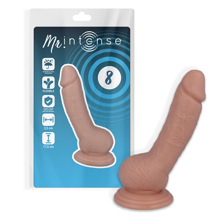 Mr 8 Realistic Penis 17,6 cm -O- 3,5 cm von Mr, Intense | Fesselliebe.de